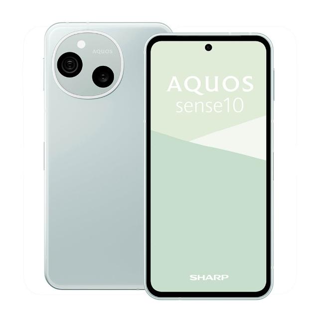 【SHARP 夏普】AQUOS sense10 5G 6.1吋(8G/256G/高通驍龍7sGen3/5030萬鏡頭畫素)