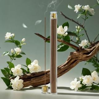 【原木香】晚風茉莉臥香(20克 約50柱 茉莉花 茉莉 天然香 臥香 線香)