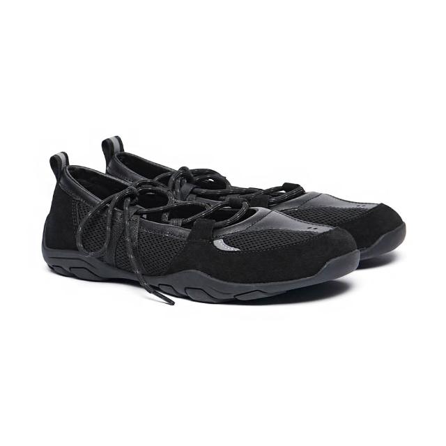 【Rockfish Weatherwear】BLISS LACEUP SNEAKERS 綁帶 運動鞋 芭蕾舞 復古 韓系 黑色 女鞋