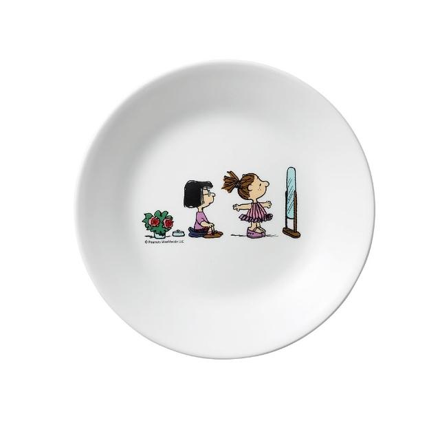 【CorelleBrands 康寧餐具】MOMO獨家SNOOPY交換禮物禮包-餐盤2入加餐具1入加馬克杯1入