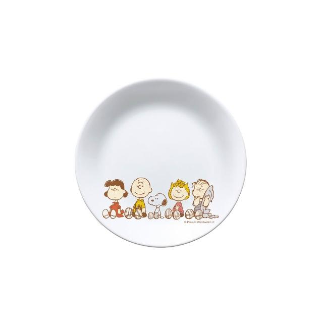 【CorelleBrands 康寧餐具】MOMO獨家SNOOPY交換禮物禮包-餐盤2入加餐具1入加馬克杯1入