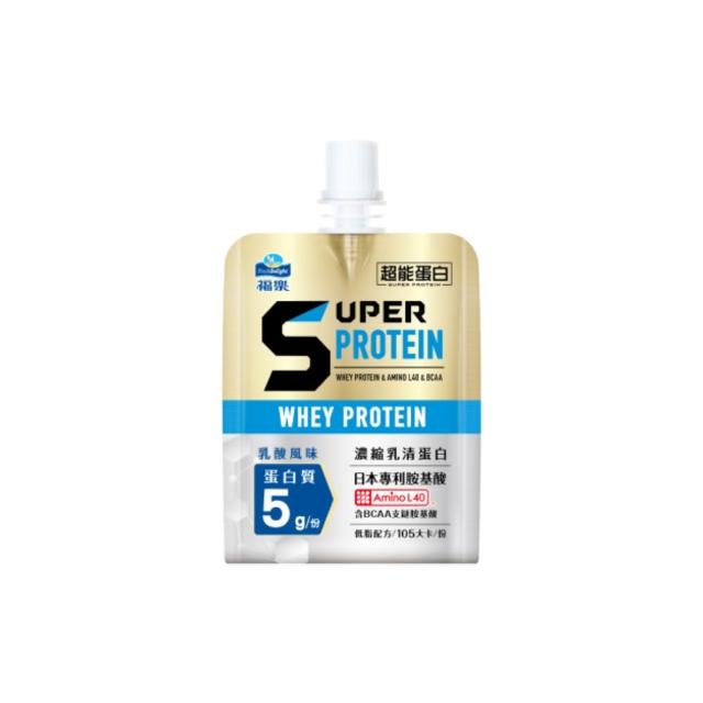 【福樂】超能蛋白機能凍4盒-180gx6入/盒-口味任選-白葡萄/乳酸(高蛋白/添加濃縮乳清蛋白+BCAA)