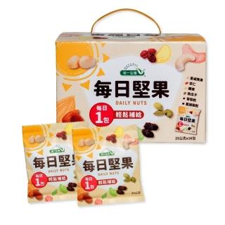【統一生機】每日堅果x1盒(25gx16包x1盒_禮盒/送禮)