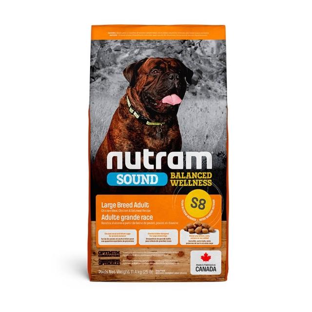 【Nutram 紐頓】S10/S2/S6/S8/S9無穀均衡健康系列狗飼料 11.4kg/25lb(幼犬/成犬/老犬、狗糧)