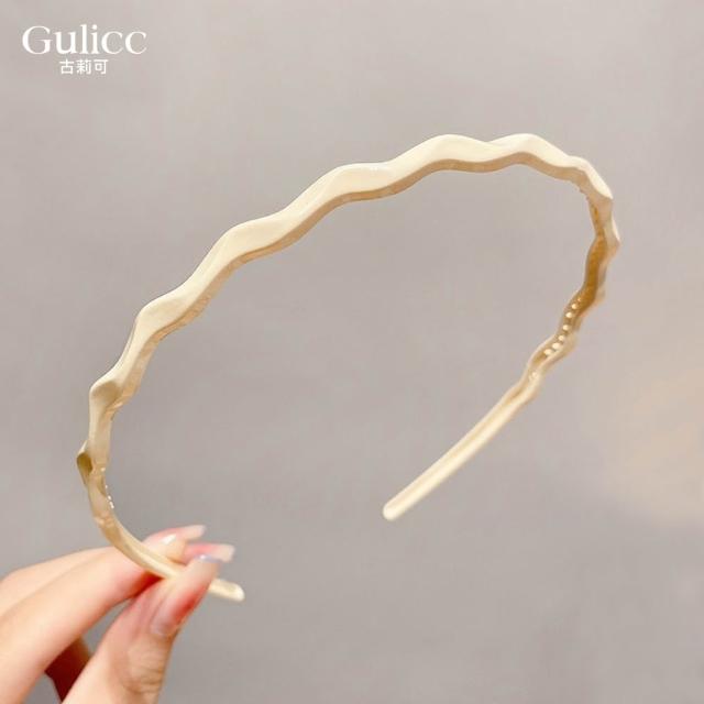 【Gulicc 古莉可】多款 洗臉專用髮箍 日常最佳整髮(7夕情人節 生日 髮飾 頭飾 鯊魚夾 抓夾 禮物)