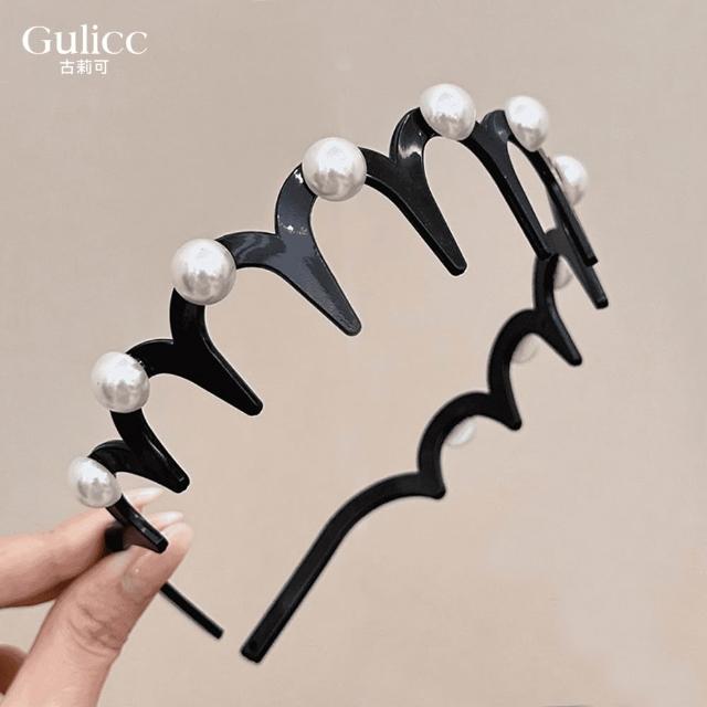 【Gulicc 古莉可】多款 洗臉專用髮箍 日常最佳整髮(7夕情人節 生日 髮飾 頭飾 鯊魚夾 抓夾 禮物)