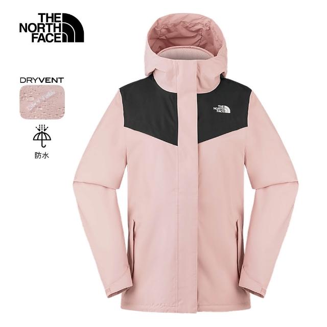 【The North Face】女款防水透氣三合一外套(多款任選)
