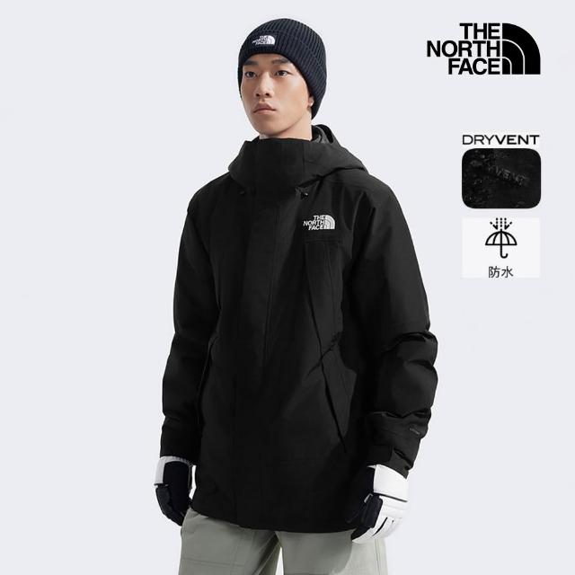 【The North Face】男款DRYVENT防水三合一外套 內搭羽絨款背心(多款任選)