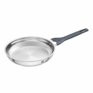 【ZWILLING 德國雙人】Simplify不鏽鋼平煎鍋/平底鍋24cm無蓋(德國雙人牌集團官方直營)