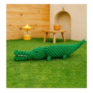 【Maison Pomette】小鱷魚繩結玩具 狗狗玩具(瑪頌·波美特)