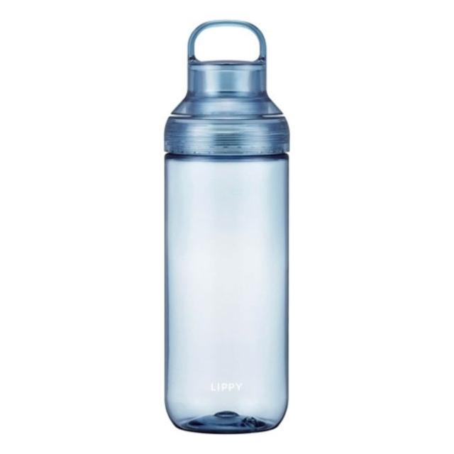 【LIPPY】日本製手提式Tritan透明水壺-1000ML (安全耐用 可拆洗 輕便水壺)
