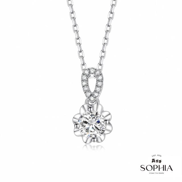 【蘇菲亞珠寶】GIA 30分 E/SI2 18K金 鑽石 戒指/項鍊任選
