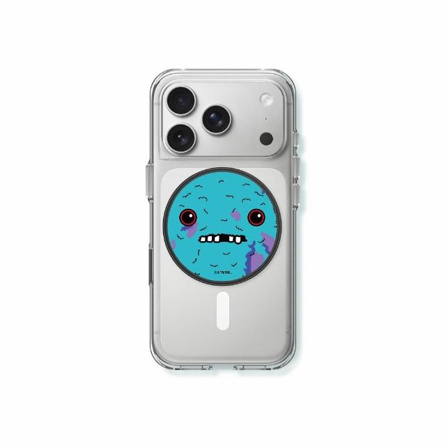 【RHINOSHIELD 犀牛盾】GRIP O MagSafe兼容磁吸輕巧手機支架∣固架∣立架(Fuggler放克牙寶)