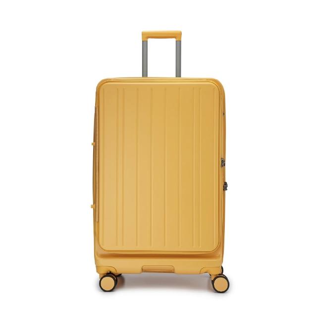【SWISS STYLE】DUO雙開系列 29+25吋兩件超值組-上掀前開/對開 日本煞車行李箱(多色可選)