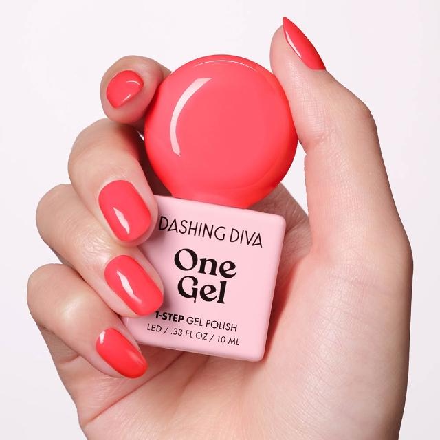 【DASHING DIVA】One Gel UV 凝膠指甲油10ml+10ml (張員瑛愛用款)