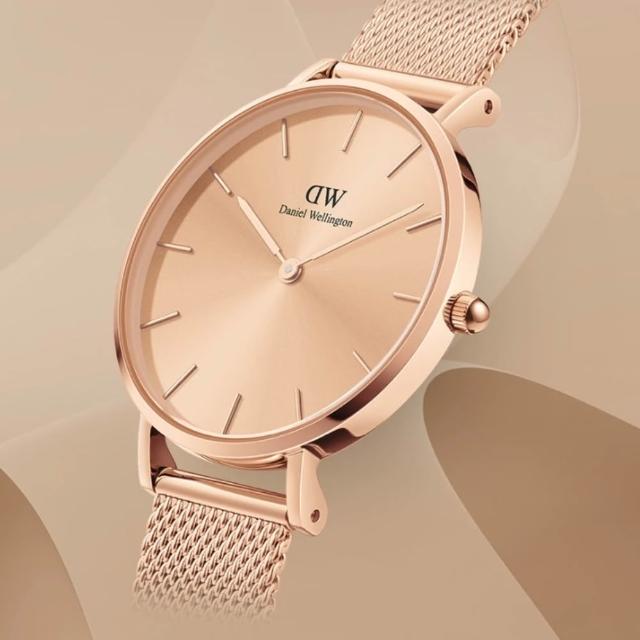 【Daniel Wellington】DW 手錶  Petite 系列 28mm 米蘭錶+贈手環(1+1 超值禮盒組)