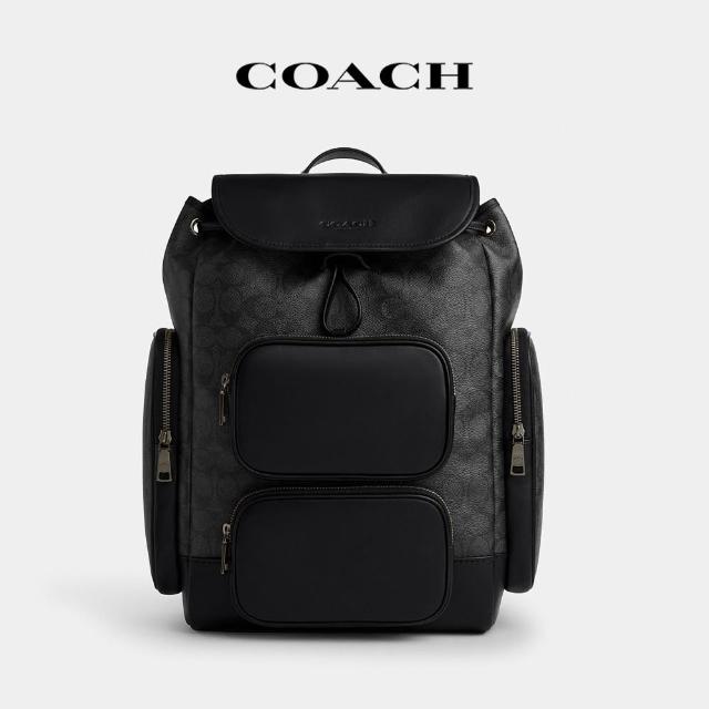 【COACH】蔻馳官方直營 FINN 後背包 雙肩包-多色任選(CDC71/CDC72)
