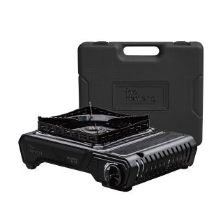 【Pro Kamping 領航家】4.1kW 黑武士卡式爐 PK-4100III 附收納硬盒(防風雙焰瓦斯爐 銅合金爐頭)