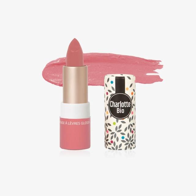 【CHARLOTTE BIO】有機亮澤唇膏 Glossy Lipstick 自然水光唇色(3.5g)