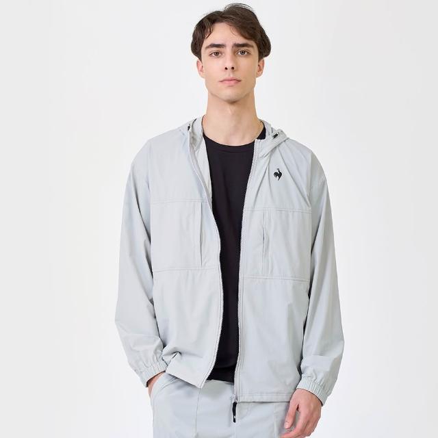 【LE COQ SPORTIF 公雞】抗UV 防潑水防風外套 男女款 4色 LWX61062_LWX62062