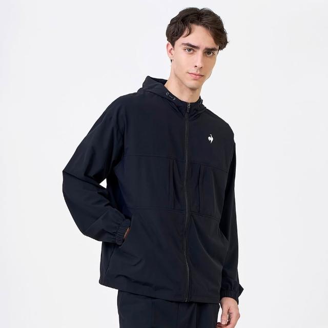 【LE COQ SPORTIF 公雞】抗UV 防潑水防風外套 男女款 4色 LWX61062_LWX62062