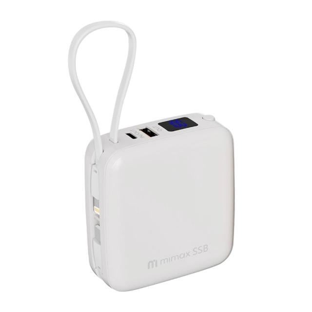 【mimax 米覓】米覓 固態8in1小方磚行動電源10000mah