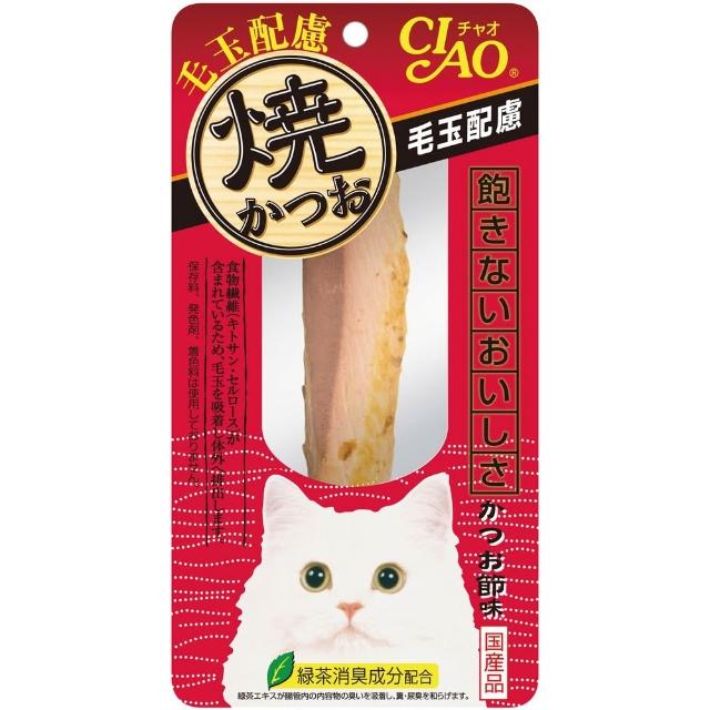 【CIAO】魚柳條15-18g 12包(貓零食/貓肉泥/鰹魚燒)