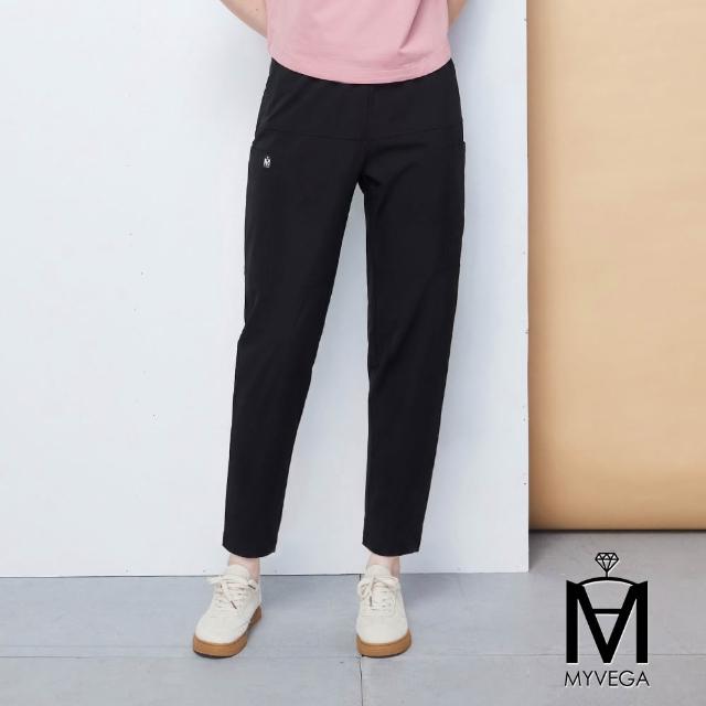 【MYVEGA 麥雪爾】MA涼感立體打褶/多片剪裁八分錐形褲-二款任選(涼感褲/錐形褲/彎刀褲)