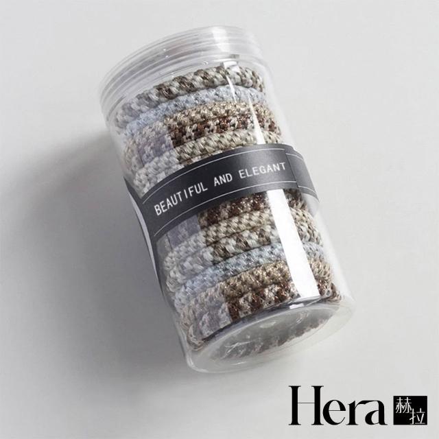 【HERA 赫拉】罐裝編織高彈性髮圈15條入 H114121805(罐裝 編織 高彈性 髮圈 15條入)