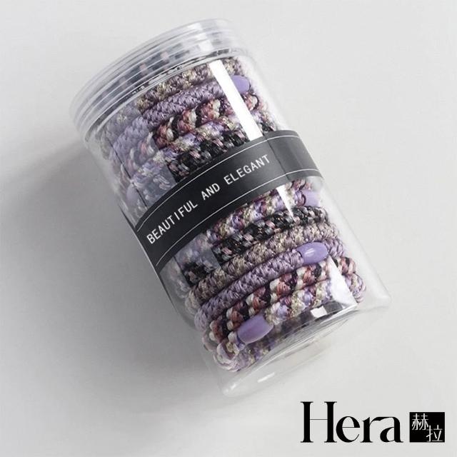 【HERA 赫拉】罐裝編織高彈性髮圈15條入 H114121805(罐裝 編織 高彈性 髮圈 15條入)
