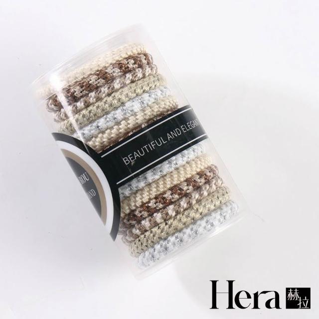 【HERA 赫拉】罐裝編織高彈性髮圈15條入 H114121805(罐裝 編織 高彈性 髮圈 15條入)