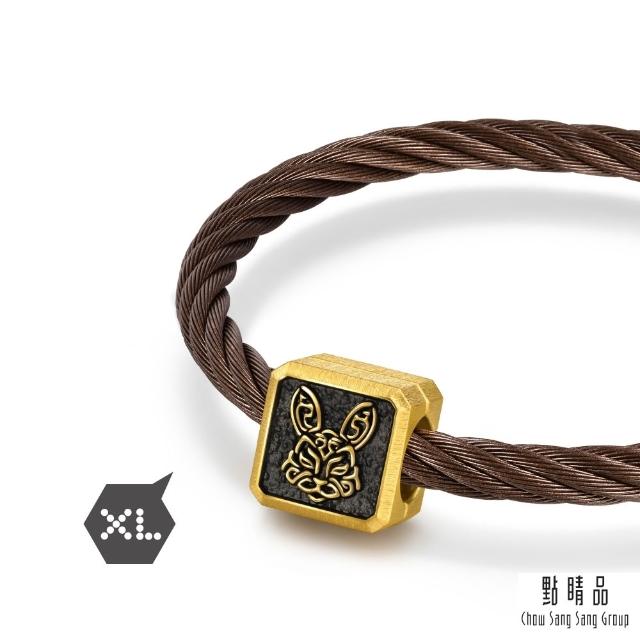 【點睛品】Charme XL 酷黑十二生肖 黃金串珠(任選)