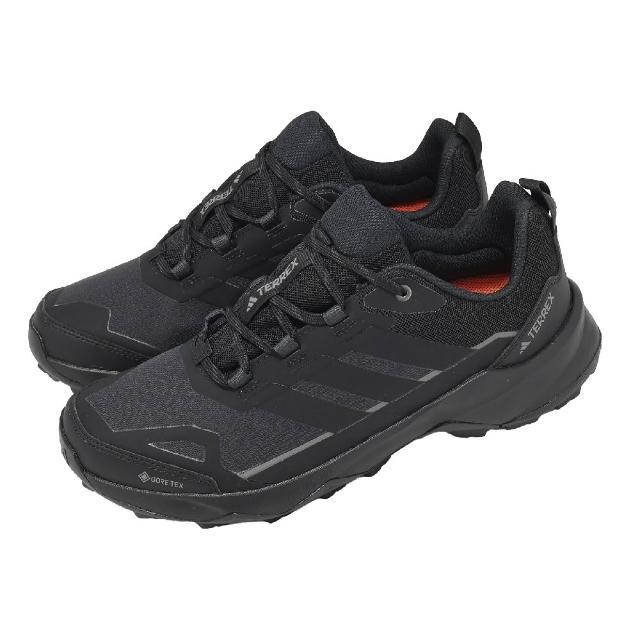【adidas 愛迪達】戶外鞋 Terrex Skychaser AX5 GTX 男鞋 黑 防水 機能 越野 JQ2210