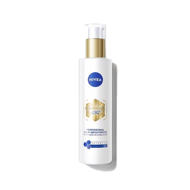 【NIVEA 妮維雅】買1送1★630肌光三酸煥膚精華水/肌光透白修護精華乳(美白/淡斑)