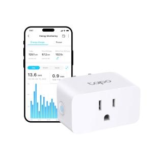 (三入組)【TP-Link】智慧插座 遠端控制 過載保護 安全認證 電力監控 支援Matter(Tapo P110M)