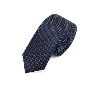 【G2000】男款 時尚絲質暗紋配襯領帶-烏賊墨水色(5110026079)  面試 職場 通勤穿搭 父親節禮物