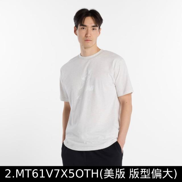 【NEW BALANCE】NB 短T 大谷翔平x短袖上衣_男性_MT61V7X5BK_MT61V7X5OTH(美版 版型偏大)