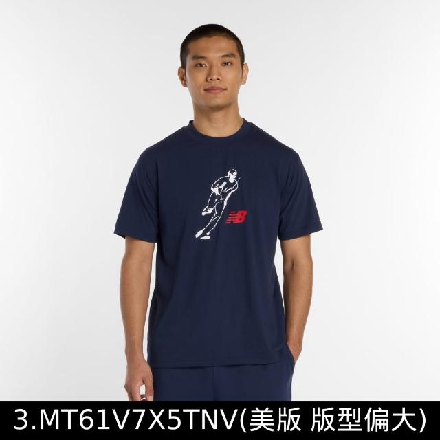 【NEW BALANCE】NB 短T 大谷翔平x短袖上衣_男性_MT61V7X5BK_MT61V7X5OTH(美版 版型偏大)