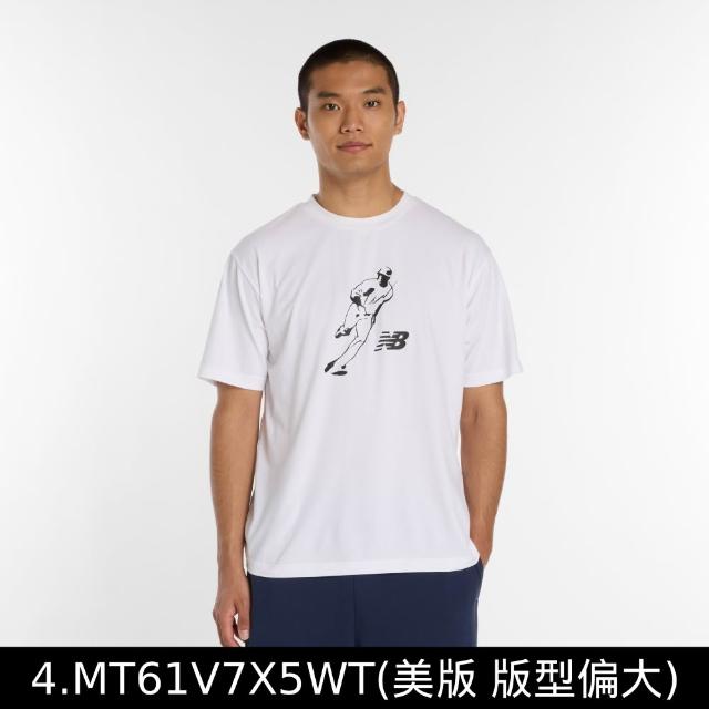 【NEW BALANCE】NB 短T 大谷翔平x短袖上衣_男性_MT61V7X5BK_MT61V7X5OTH(美版 版型偏大)
