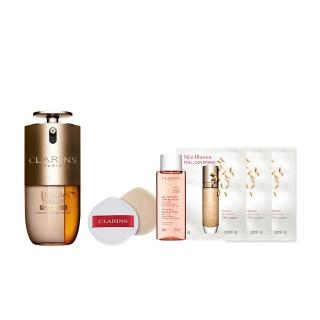 【CLARINS 克蘭詩】黃金雙萃精華粉底液30ml (首創雙管精華粉底/新品/6色可選)