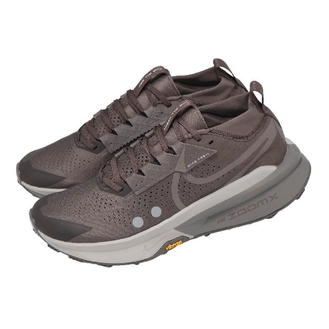 【NIKE 耐吉】越野跑鞋 ZoomX Zegama Trail 2 男鞋 棕 灰 氣墊 戶外 FD5190-011
