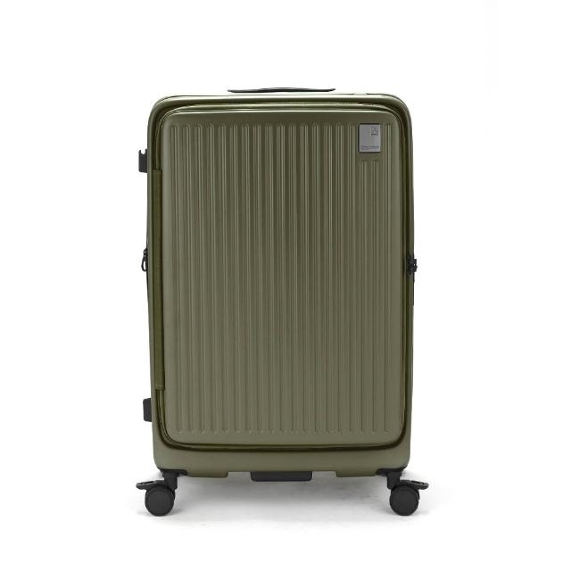 【金安德森】28吋 Traveler 前開式頂規Hinomoto腳踩式煞車輪行李箱(多色任選)