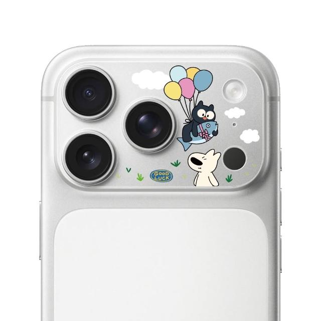 【hoda】iPhone 17 Pro / 17 Pro Max 阿耀與黑寶 滿版鏡頭底座貼