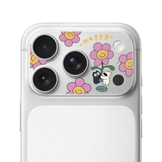 【hoda】iPhone 17 Pro / 17 Pro Max 阿耀與黑寶 滿版鏡頭底座貼