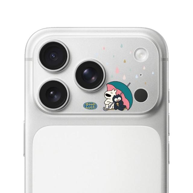 【hoda】iPhone 17 Pro / 17 Pro Max 阿耀與黑寶 滿版鏡頭底座貼
