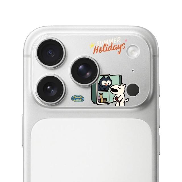 【hoda】iPhone 17 Pro / 17 Pro Max 阿耀與黑寶 滿版鏡頭底座貼
