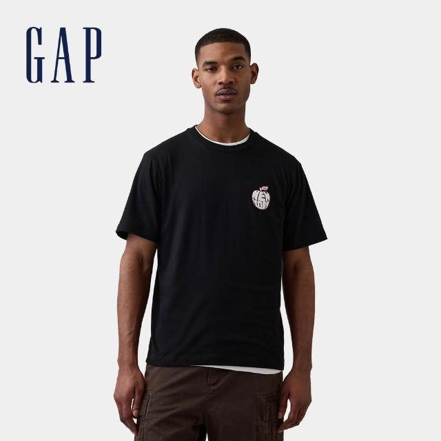 【GAP】男裝 日常寬鬆Logo短袖T恤-多款任選(874467&895172&884494)