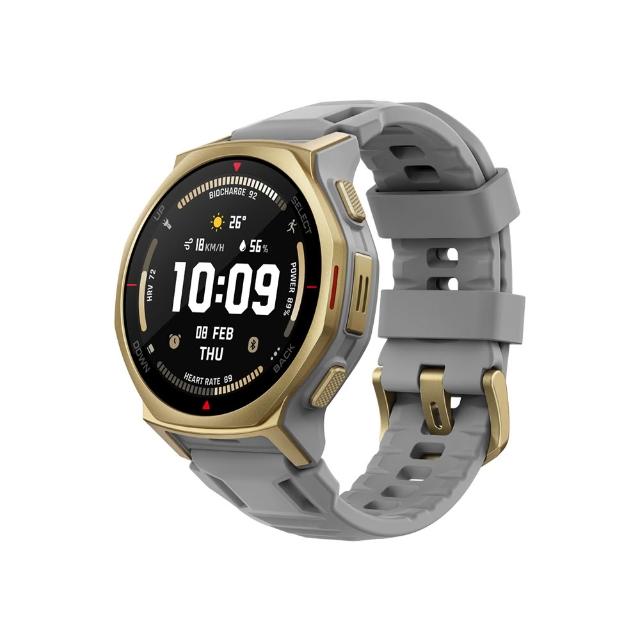 【Amazfit 華米】T-Rex 3 PRO五級鈦合金智慧手錶(雙色LED手電筒/藍寶石鏡面/身體電量/3000 nits亮度)