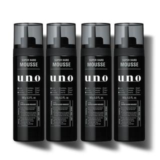 【UNO】強硬作風定型慕斯 180g(4入組)