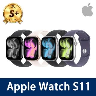 【Apple】S+級福利品 Apple Watch S11 LTE 46mm(鈦金屬錶殼搭配運動型錶帶)